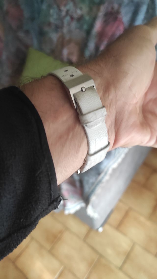 Orologio donna bianco e argento