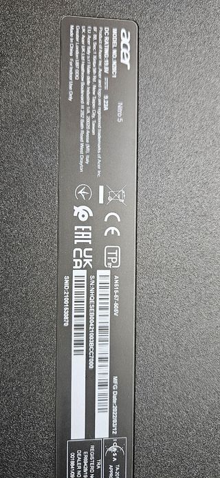 Computer portatile Acer Nitro nero