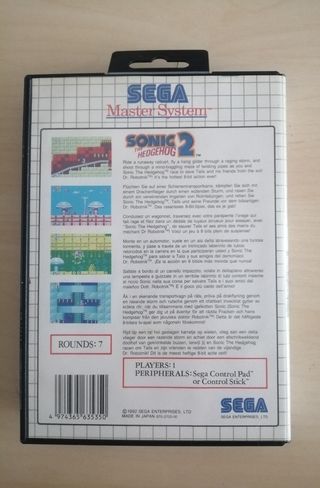 Sonic the Hedgehog 2 - Sega Master System