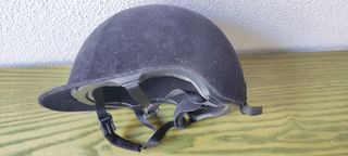 Casco Hípica Montar Caballo Negro