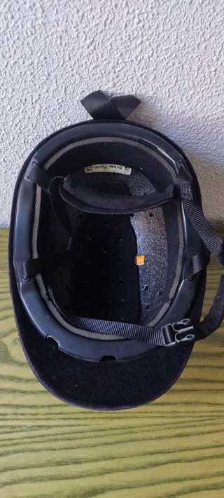 Casco Hípica Montar Caballo Negro