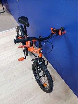 Bicicleta 16" niño niña robot