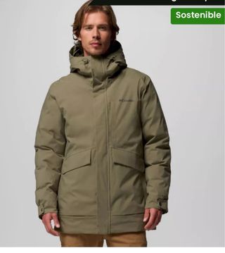 Parka Columbia Talla M Verde Nueva