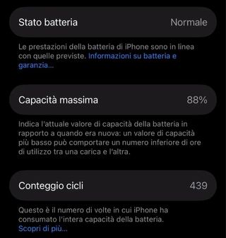 Iphone 15 128 GB nero, come nuovo, batteria 88%