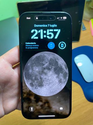 Iphone 15 128 GB nero, come nuovo, batteria 88%