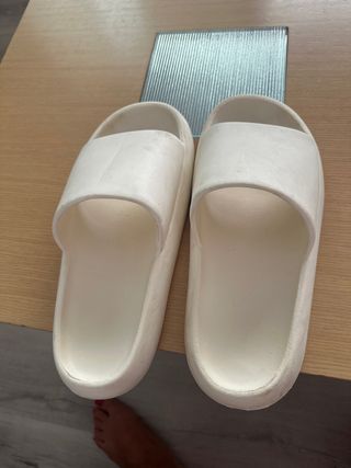 Chanclas Blancas Talla 40-41