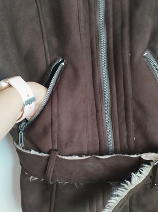 Cazadora aviador pelo Forget Me Not Talla M