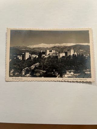 Postal Antigua Granada España 