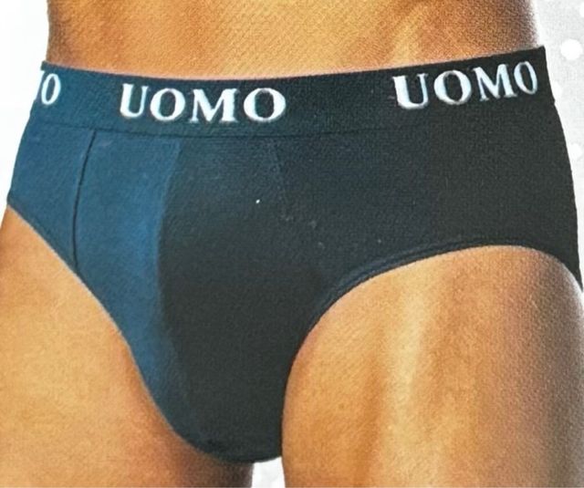 Slip Uomo Crazy Men Blu XL/5 Cotone-Elastan