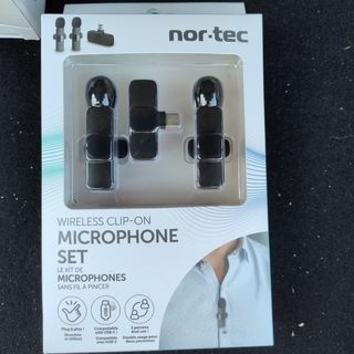 Micrófonos Inalámbricos Nor-Tec Clip-On