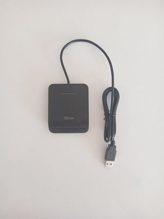 Lector DNI Trust Negro