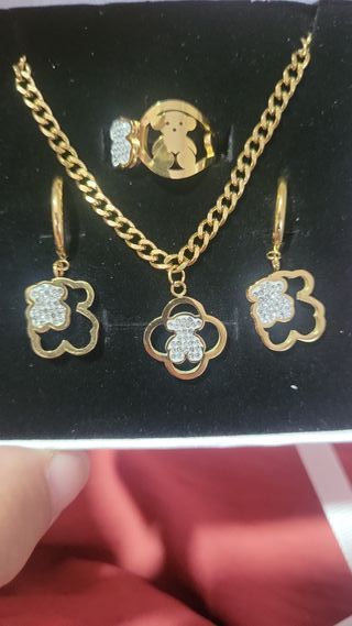 Conjunto collar Tous 5 piezas