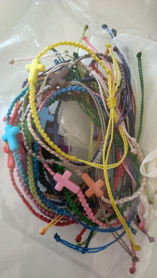 Pulseras Artesanales con Ojo Turco