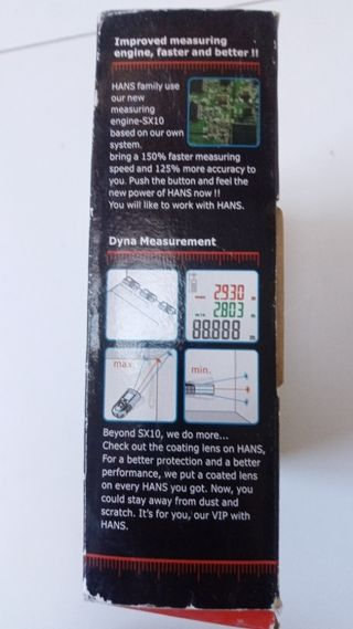 Medidor Láser Precaster HANS CA670