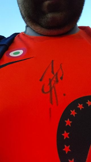 Maglia Inter Javier Zanetti autografata