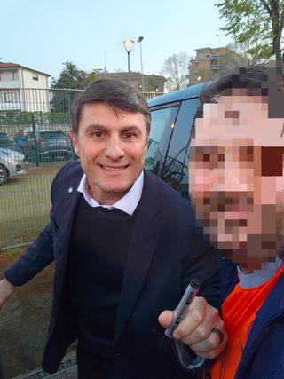 Maglia Inter Javier Zanetti autografata