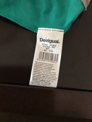 Vestido Desigual Talla L