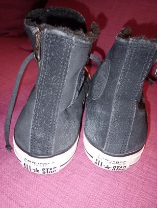 Zapatillas Converse Chuck Taylor Piel Negra