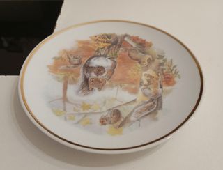 PLATO DE COLECCIONISTA DE CERÁMICA DE LA SERIE 