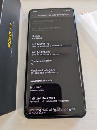 Xiaomi Poco F3 5G 8/256 GB - sbloccato 