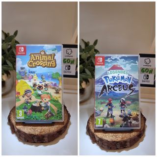 Pack Nintendo Switch: Animal Crossing y Arceus