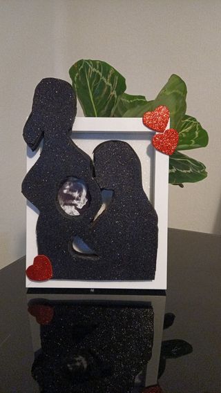 Marco Portarretrato Ecografía Hecho a Mano