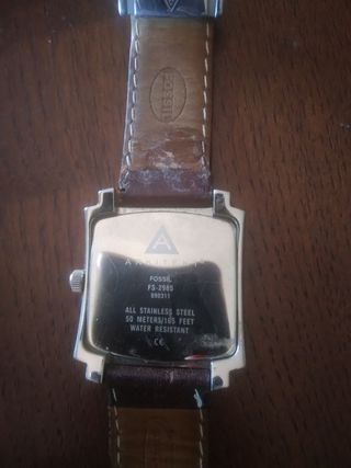 Orologio Fossil Uomo Vintage Pelle Marrone Argento