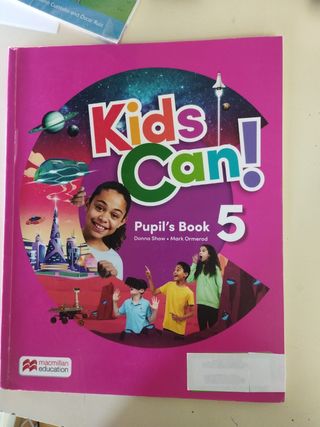 Vendo libro de ingles 5° KIDS CAN!Pupil's book