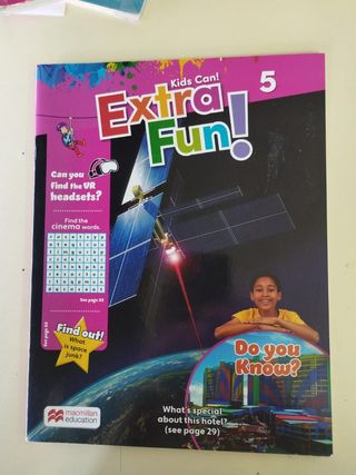 Vendo libro de ingles 5° KIDS CAN!Pupil's book