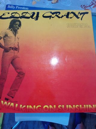 Vinilos Eddy Grant walking o sunshine y Love