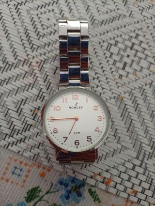 Reloj Nowley Hombre Oro y Plata