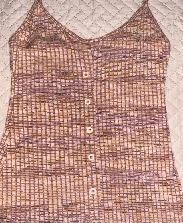 Vestido corto de tirantes