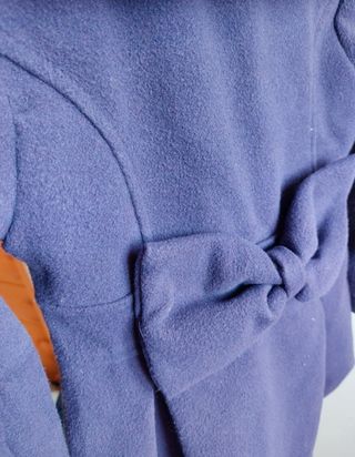 Cappottino viola bambina