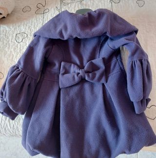Cappottino viola bambina
