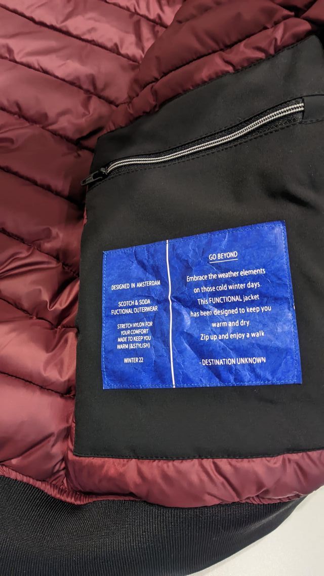Cazadora Invierno Scotch & Soda Negra Talla S