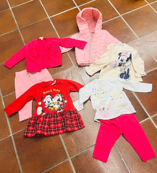 Lotto abbigliamento bambina 6/9 mesi