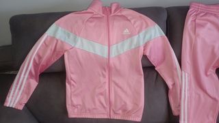 Chándal Adidas Rosa Niña