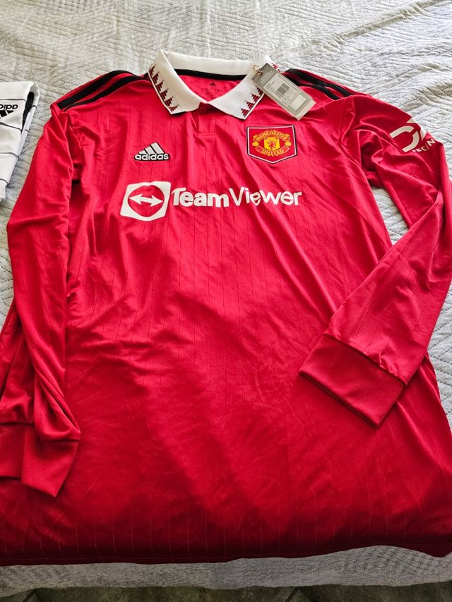 Maglia Calcio Manchester United Manica Lunga
