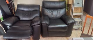 Sillones de piel negros 
ESCUCHO OFERTAS
Negociabl