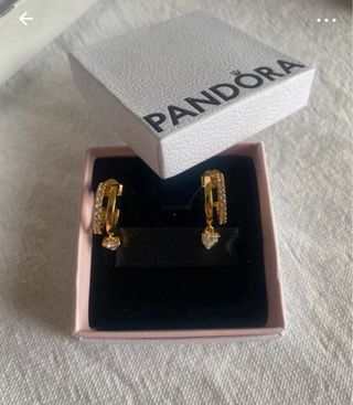 Conjunto Pandora Bañado en Oro 14k