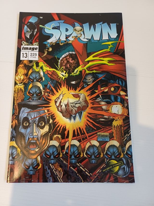 Lote comics Spawn Vol.1 números 6,7,10,13.