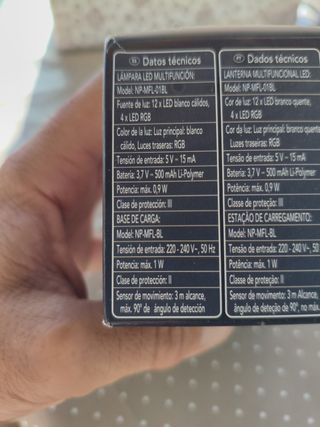 Lámpara LED Multifunción
