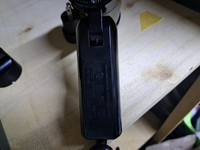 Asciugacapelli da viaggio nero