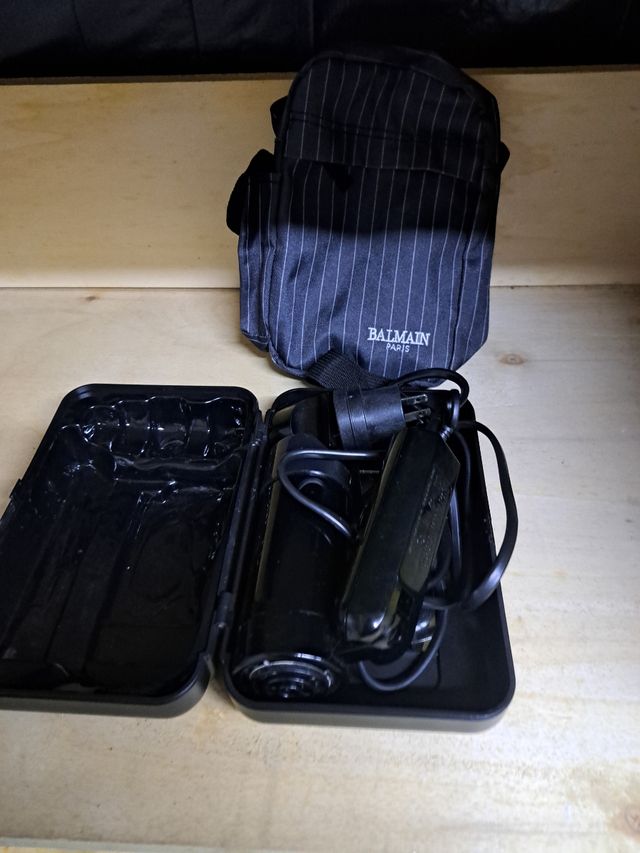 Asciugacapelli da viaggio nero