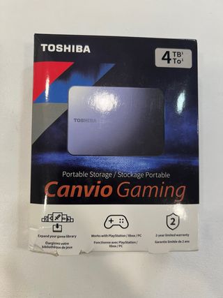 Toshiba Canvio Gaming 4TB Disco Duro Externo