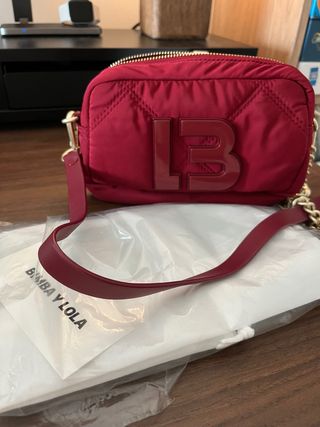 Bandolera Bimba y Lola Granate sin estrenar