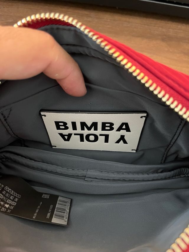 Bandolera Bimba y Lola granate sin estrenar