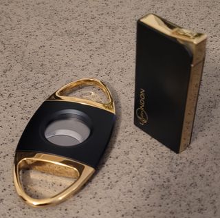 Cortador de puros Set Jet doble hoja