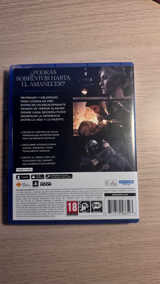 Until Dawn PS5