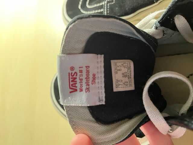 Zapatillas Vans Sk8-Hi Negras